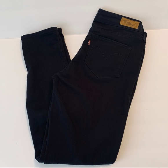 Levi's Denim - LEVI'S Bold Curve Modern Rise Black Skinny Jeans 6